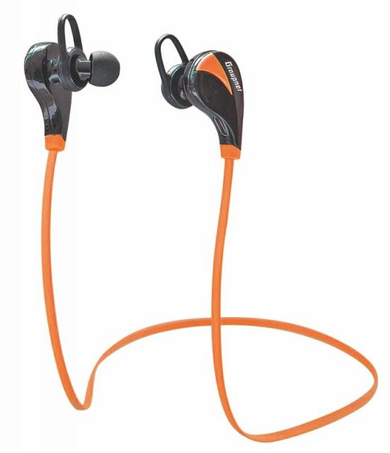 HoTT BLUETOOTH? v4.0 Sport Headset/sluchátka - oranžové