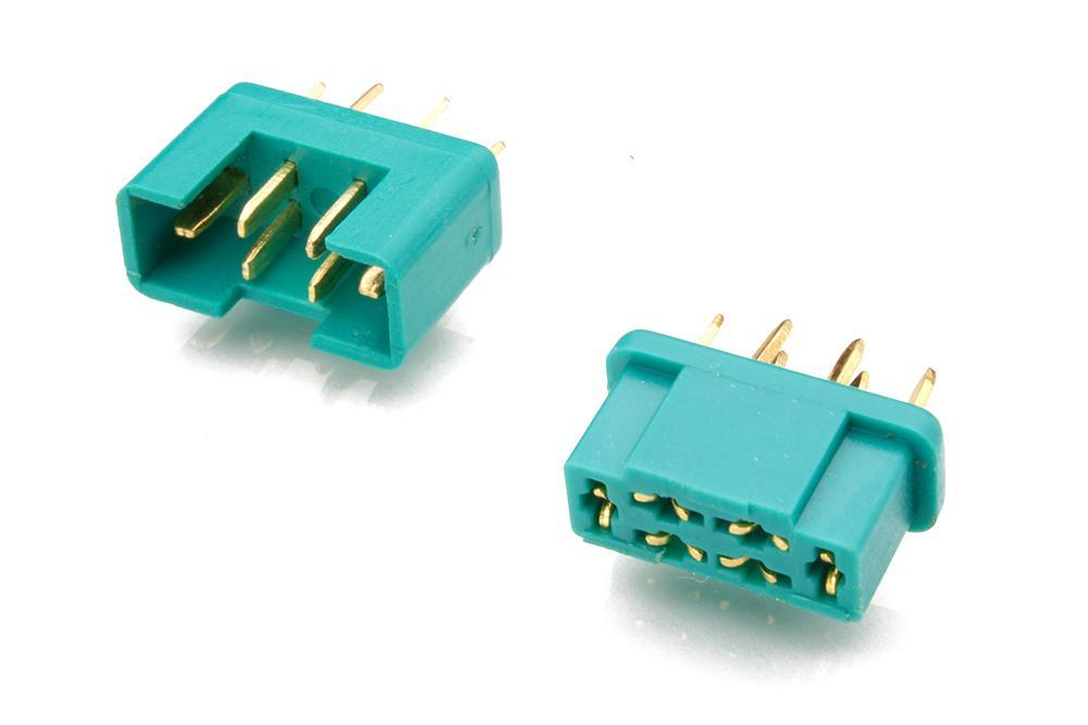 MPX 6 konektor zelený 1 pár
