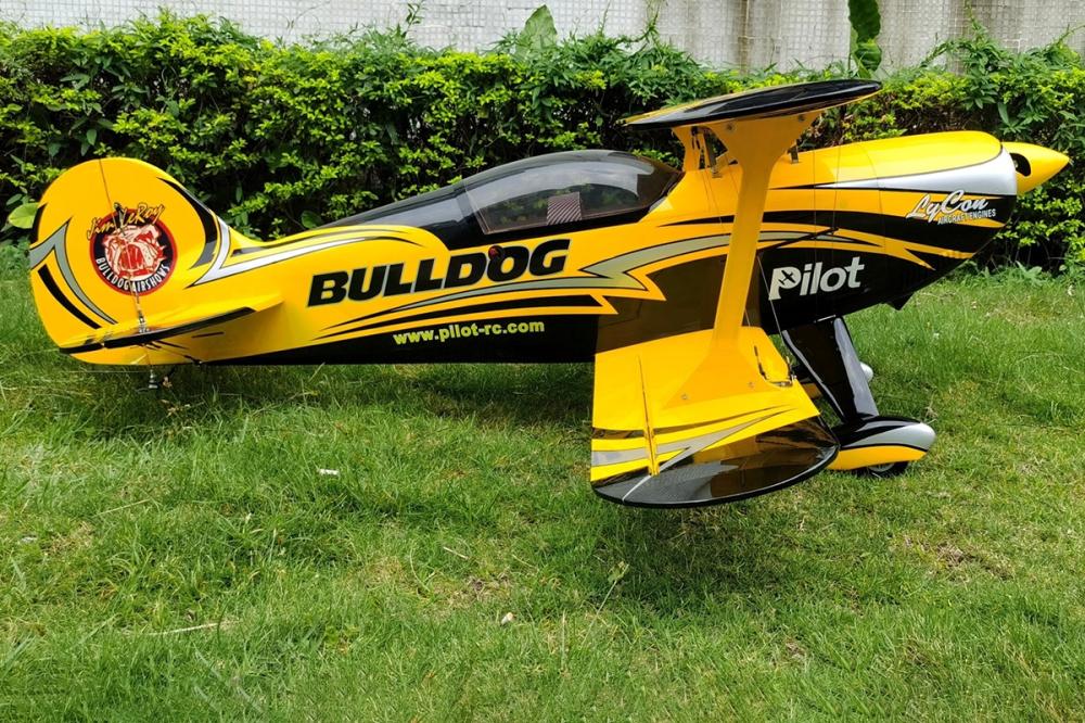 87" Pitts S2B Žlutý Bulldog (2,2m)