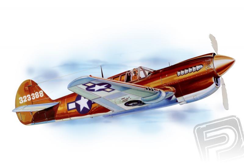 P - 40 Warhawk (711mm) laser.vyřezávaný