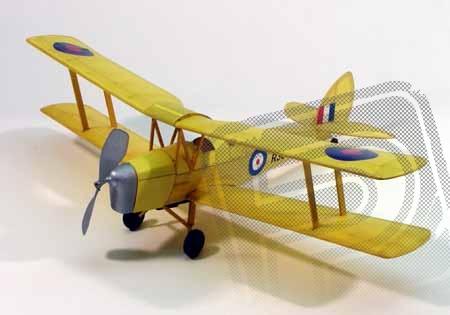 Tiger Moth 445mm laser. vyřezávaný