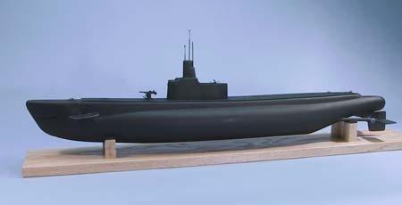 USS Bluefish ponorka 838mm