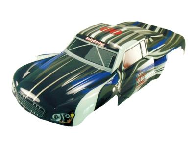 Karoserie Short Course truck 1:5 černo-modrá
