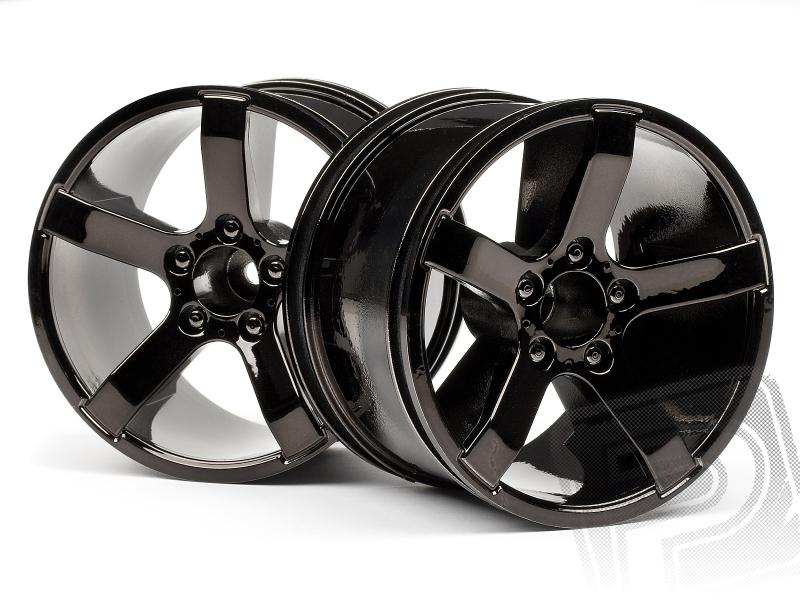 Bullet MT disky černý chrom (1 pár)