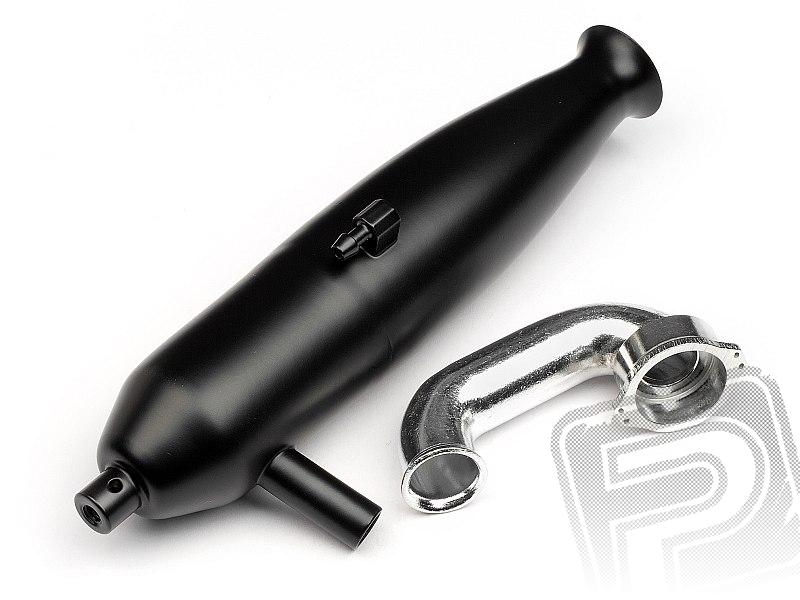 Tlumič + koleno výfuku .28 (4,6ccm)