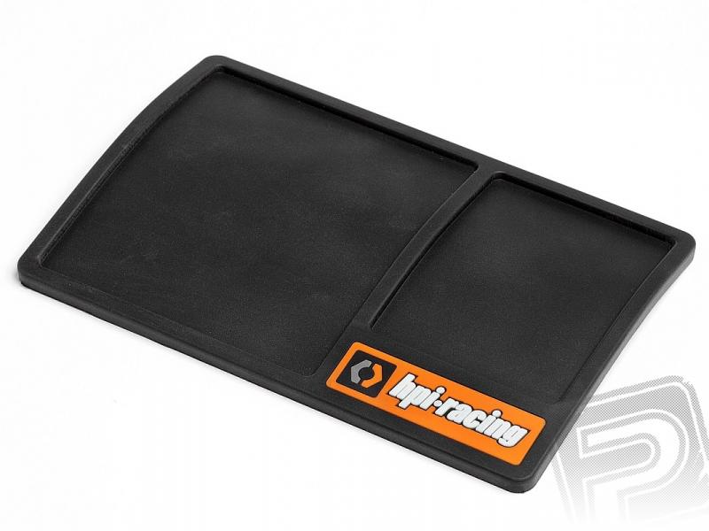 Malá pracovní gumová " HPI racing " deska (černá)