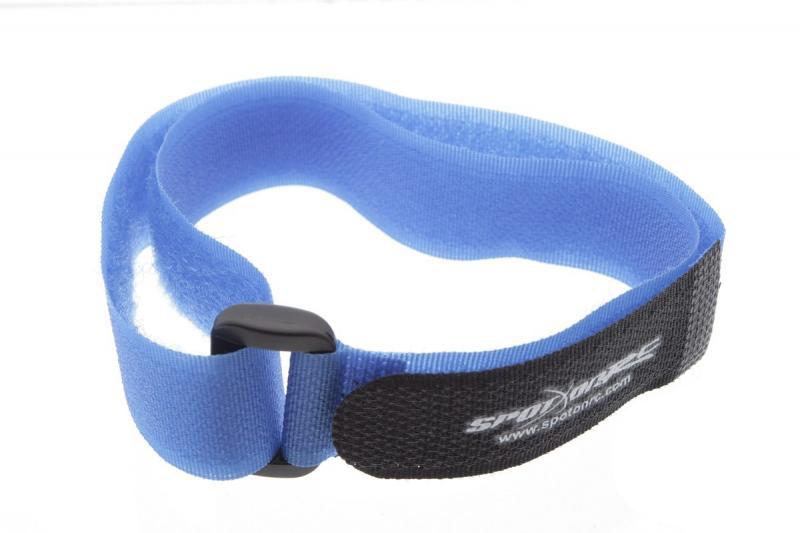 Utahovací suchý zip 51x1.5cm (modrý)