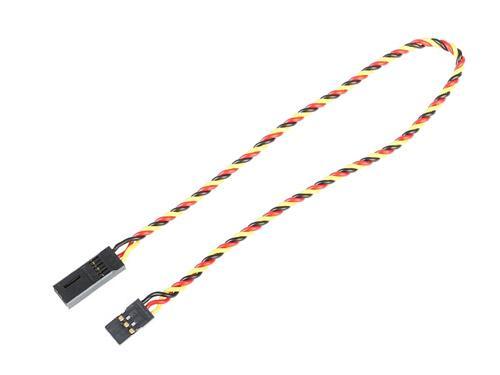 4610 S prodlužovací kabel 30cm JR kroucený silný, zlacené kontakty