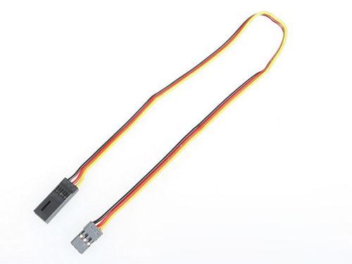 4604 S prodlužovací kabel 30cm JR plochý silný, zlacené kontakty