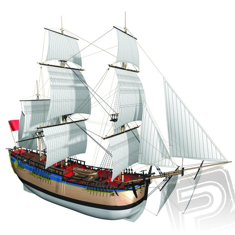 H.M.S. Endeavour 1:50