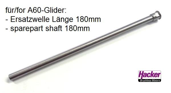 Hříděl pro A60-L-Glider (180mm)
