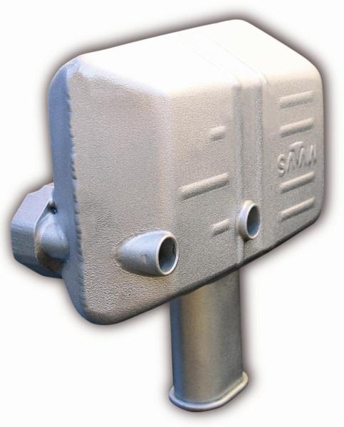 Kompaktní tlumič pro motor MVVS 45/50 ccm