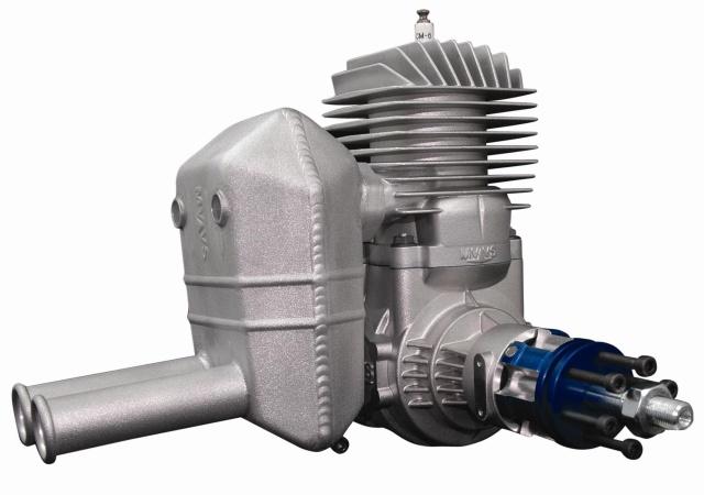 Kompaktní tlumič pro motor MVVS 58 cm3