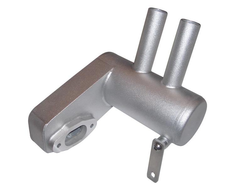 Kompaktní tlumič pro motor MVVS 80 cm3