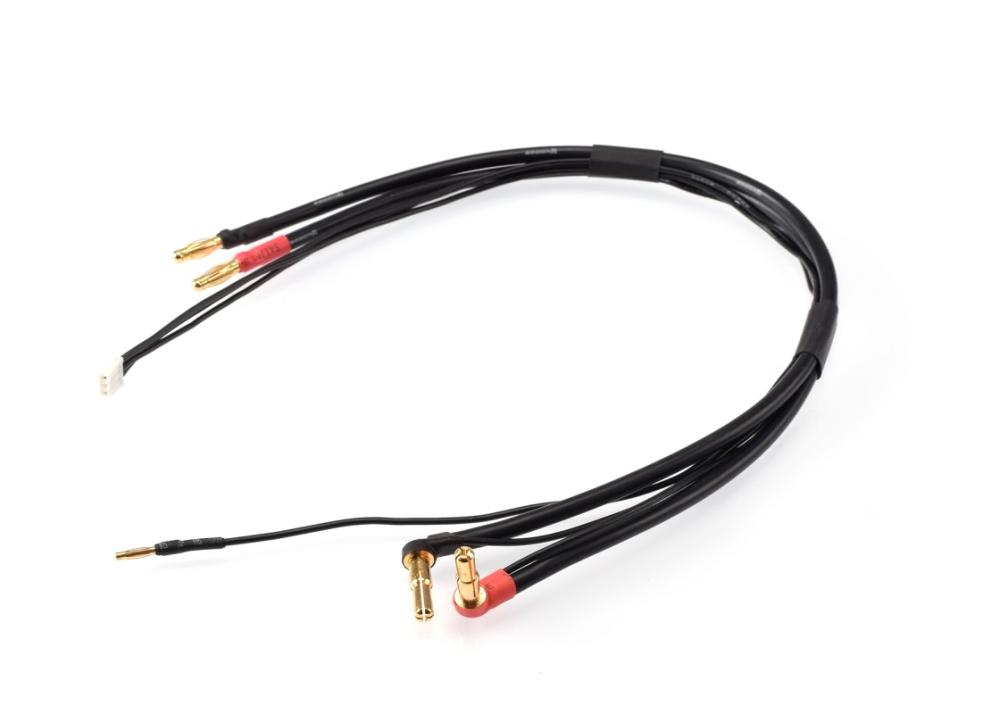 2S černý nabíjecí kabel G4/G5 - krátký 30cm - (4mm, 3-pin EH)