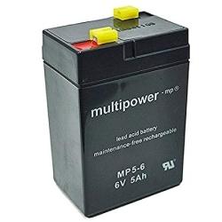 Pb akumulátor MULTIPOWER 6V/5,0Ah