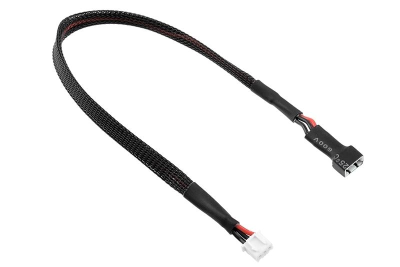 Balanční prodlužovák - 2S XH konekt. - nabíj. 2S XH zástrčka - silik. kabel 22AWG - 30cm