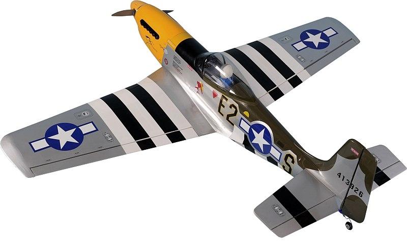 PH068 P-51 Mustang 40 ARF 1420mm rozp.