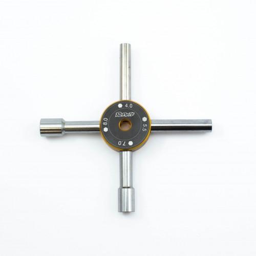 Universální nástrčkový klíč 4 v 1 (4,0 ; 5,5 ; 7,0 ; 8,0mm)