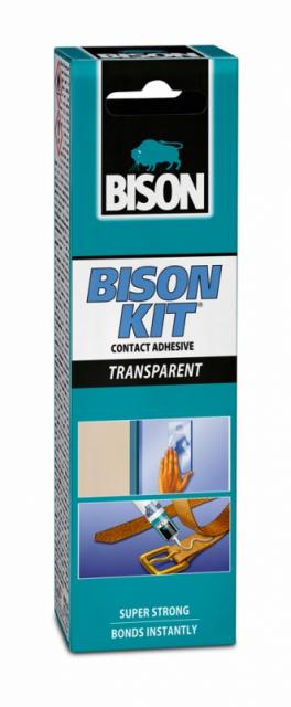 BISON KIT TRANSPARENT 55ml čiré kontaktní lepidlo