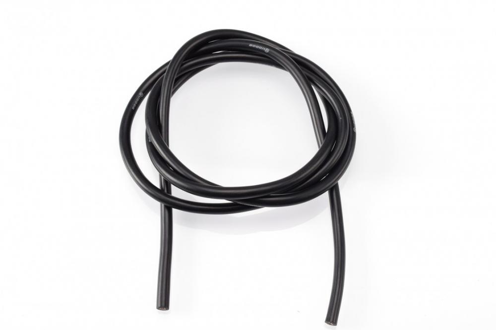 12AWG/3,3qmm silikon kabel (černý/1m)