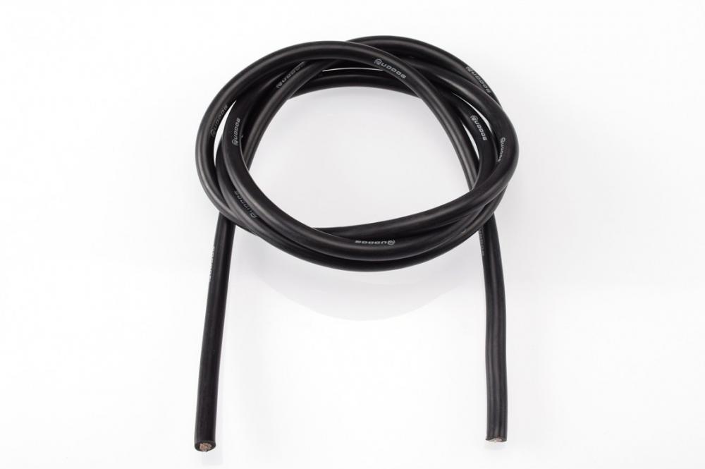 10AWG/5,3qmm silikon kabel (černý/1m)