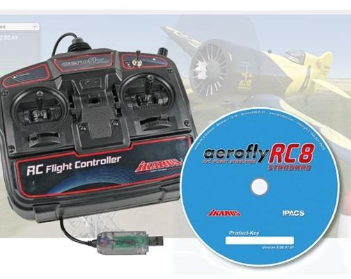 Aerofly RC8 STANDARD (Windows) s USB ovladačem