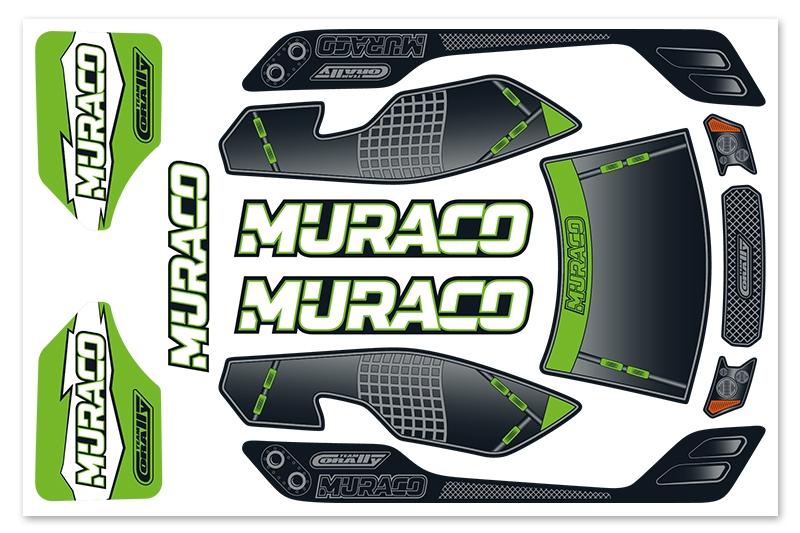 Nálepky MURACO XP 6S, 1 ks.