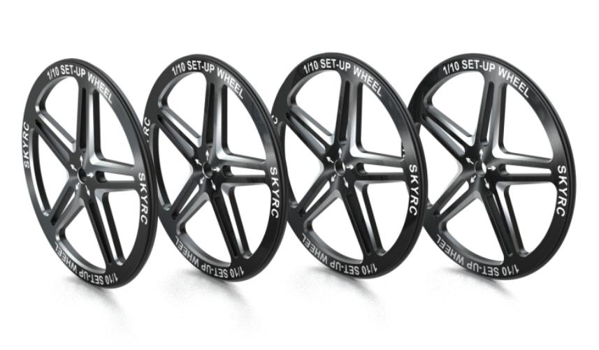 1/10 Set-up Wheel (Black)