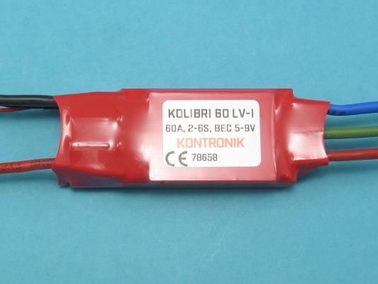 ESC Kontronik KOLIBRI 60 LV-I