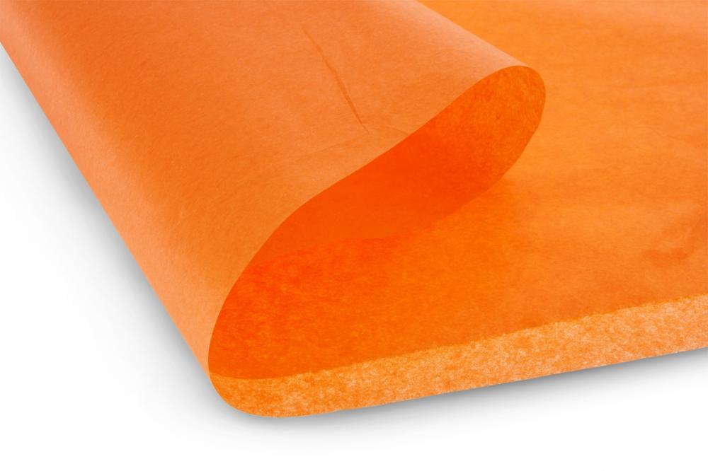Potahový papír oranžový 508x762mm