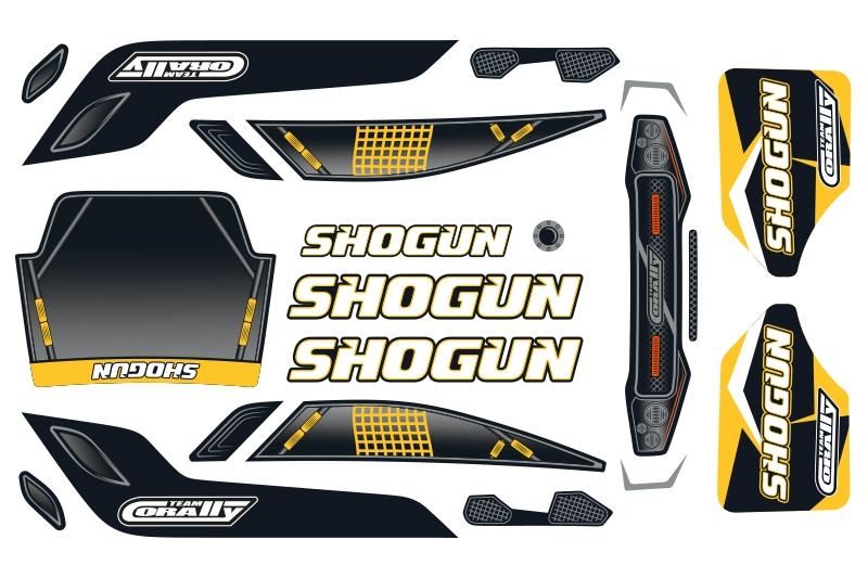 Nálepky SHOGUN XP 6S, 2021 1 ks.