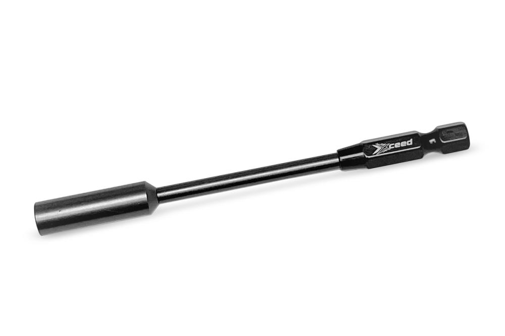 Násada pro akku šroubovák - nástrčkový klíč 5.5 x 100mm - černý titan