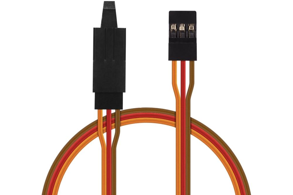 Prodlužovací kabel 60mm JR s pojistkou (PVC)