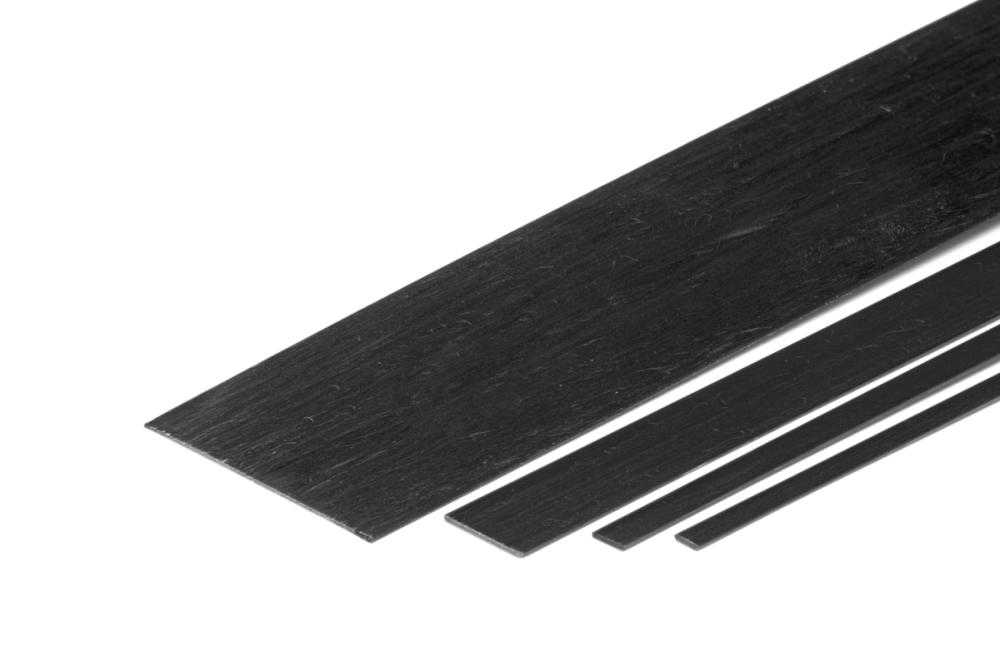 Carbon strip 0,8x25,4mm 1m