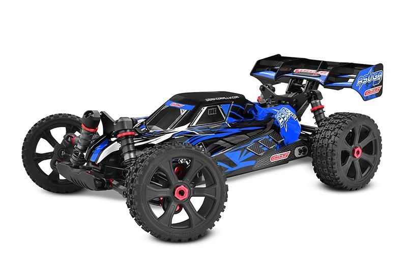 ASUGA XLR 6S - BUGGY 4WD - PRO ROLLER šasi - bez elektroniky - modrá