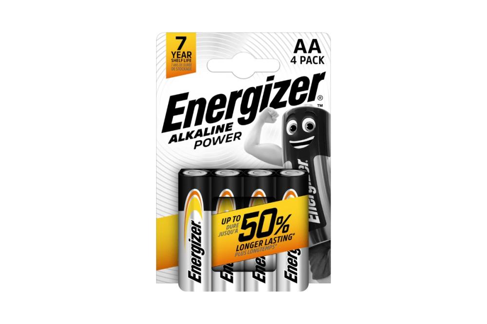 Energizer Alkaline Power AA 4pack 1.5V