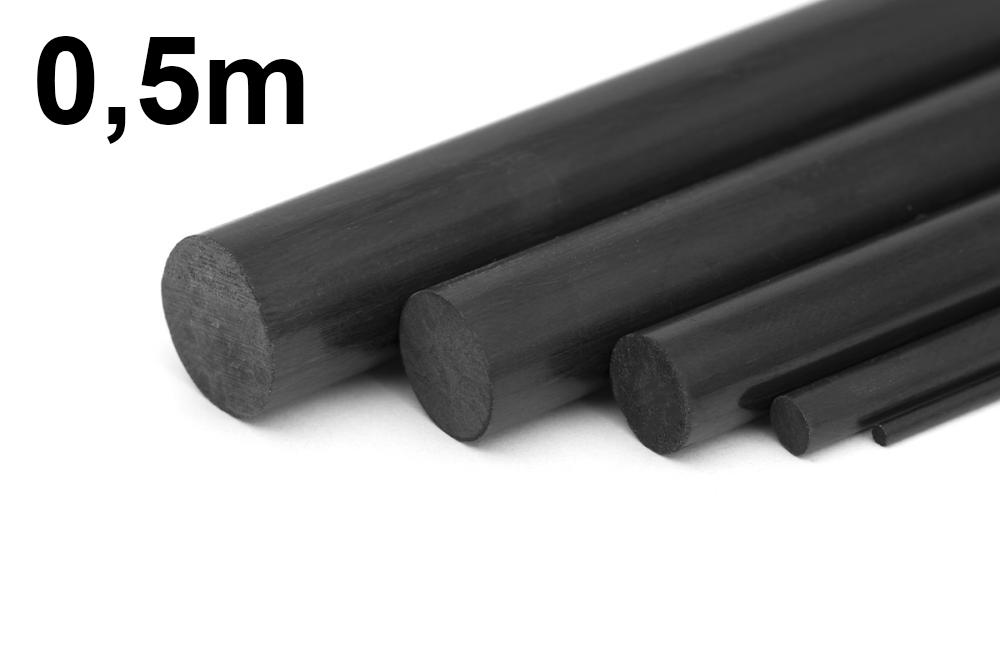 Carbon stick 10mm 0,5m