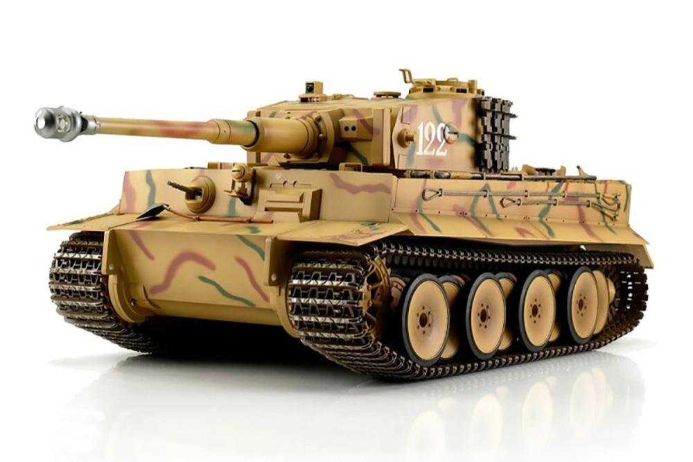 1/16 RC Tiger I Tank IR - letní kamufláž