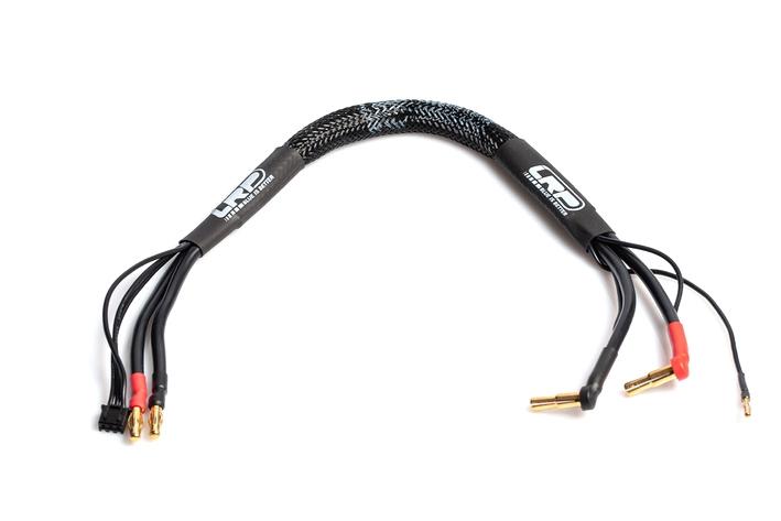 Nabíjecí kabel 350mm 2S LiPo HARDCASE z G4 na P4/5 včetně balančního konekt. XH