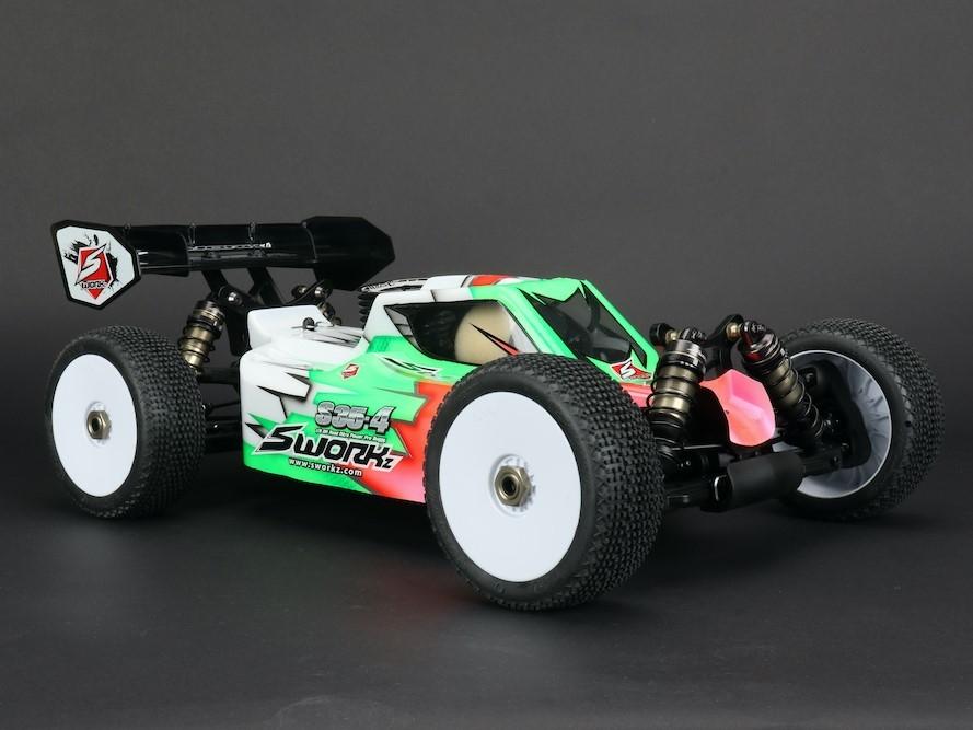 SWORKz S35-4 1/8 4WD stavebnice + MS2022 konverzní sada + OS SPEED B21 ADAM DRAKE 3 Combo