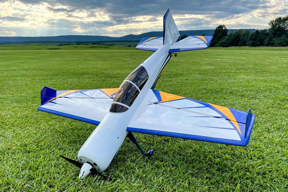 60" Yak 54 V2 - Bílá/Modrá 1,52m