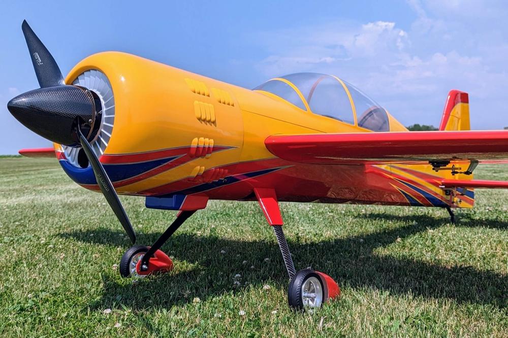 85" Yak 54 EXP Žlutá/Červená 2,16m