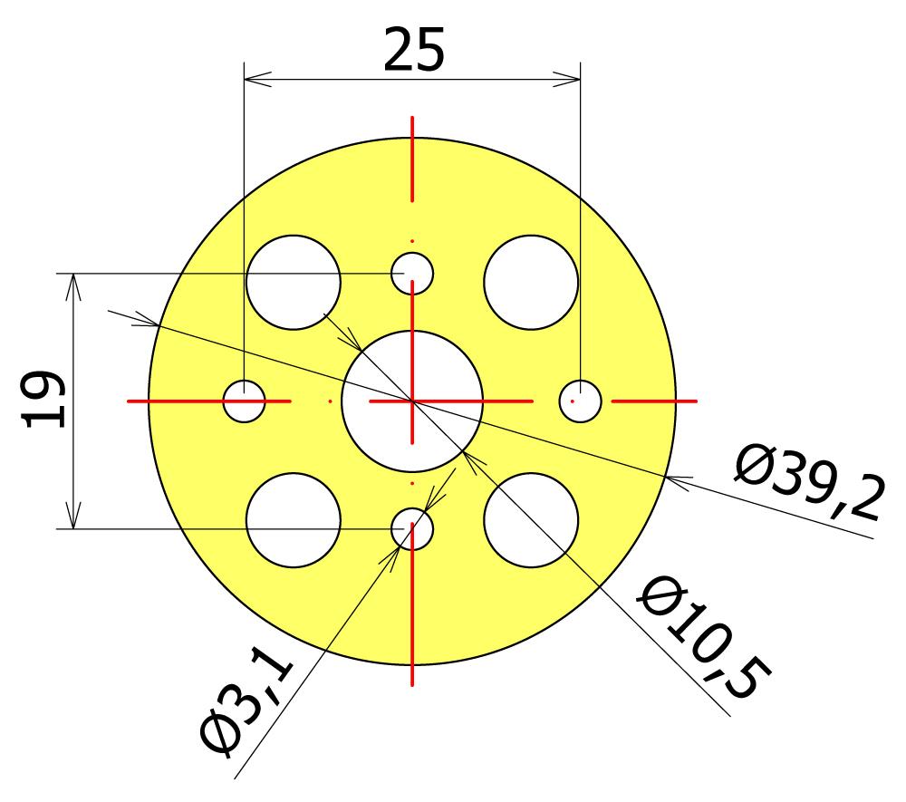 Motorová přepážka ø 39,2mm Super Easy Special