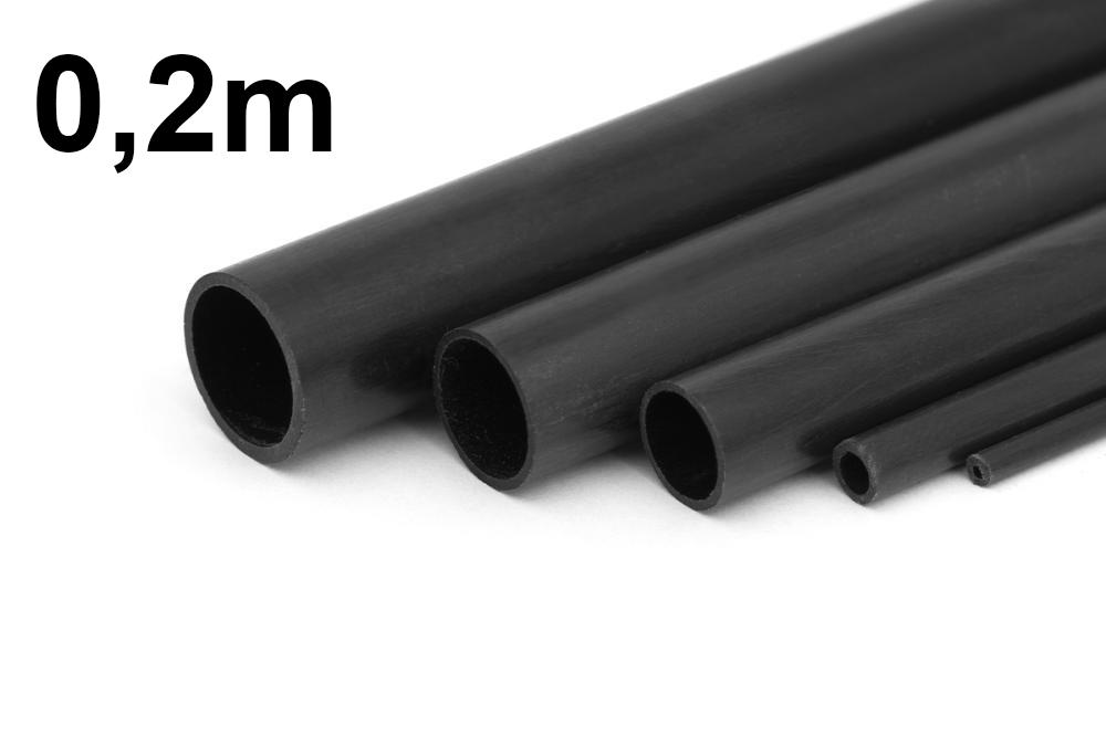 Carbon tube 3/2mm 0,2m