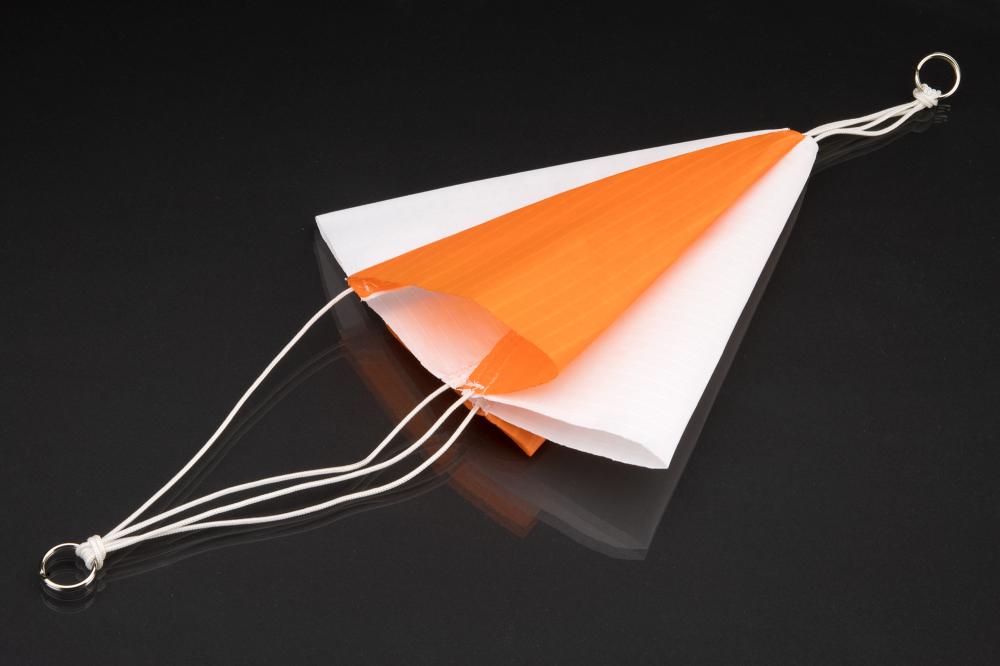 Towline Parachute P4 - orange/white
