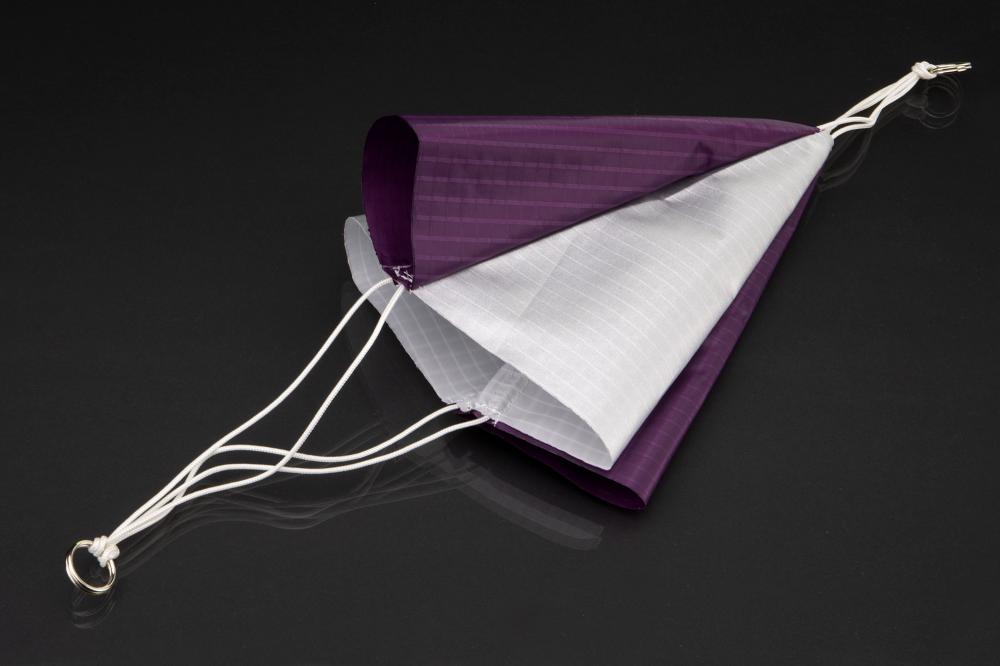 Towline Parachute P4 - purple/silver