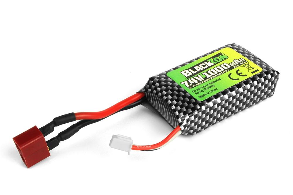 Akumulátor LiPo 7.4V, 1000mAh, T-Dean