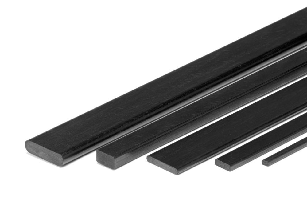 Uhlíková pásnice 3x6mm 1m