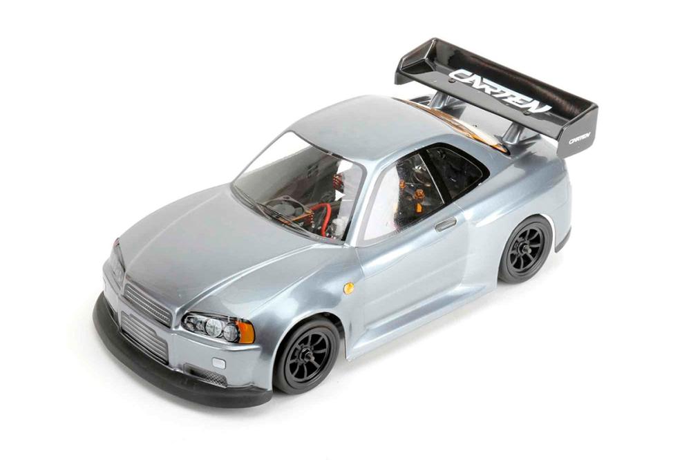 CARTEN R34 1/10 M-Chassis 225mm lexanová karoserie